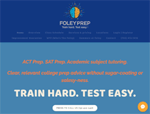 Tablet Screenshot of foleyprep.com